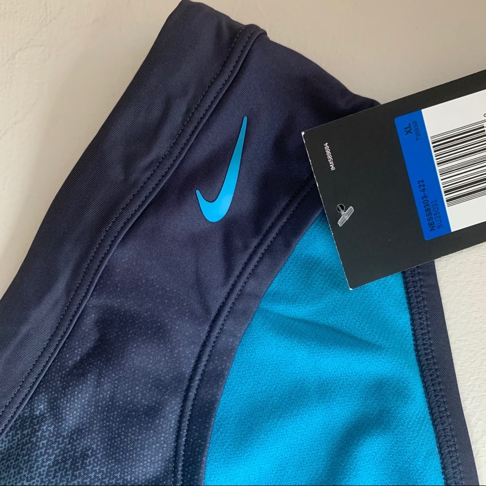 Nike Swim Fade Sting Hipster Bikini Bottom Blue - Picture 6 of 9